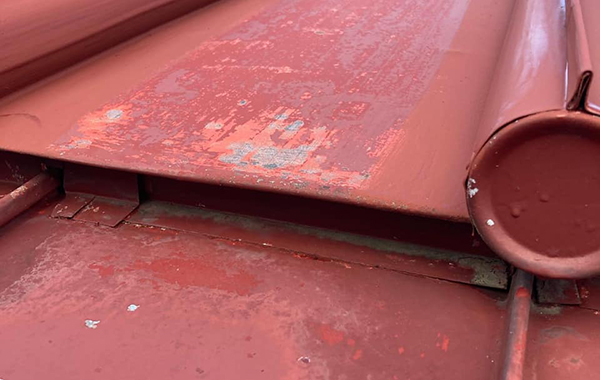 屋根塗り替え（オメガタイプ）Before